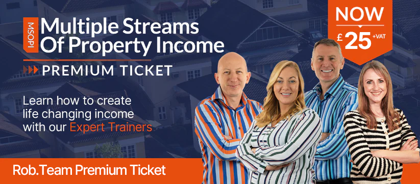 Multiple Streams of Property Premium Ticket - Rob.Team/PP Club